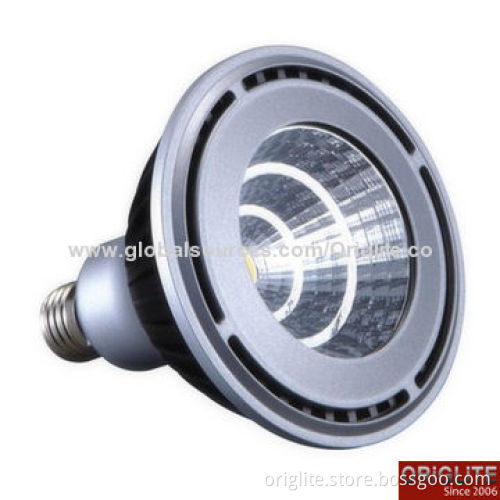 LED Spotlight Bulb, 12W PAR30, Lifud Power, Bridgelux Chip, COB LED, 3yrs Warranty/E27/High-polished